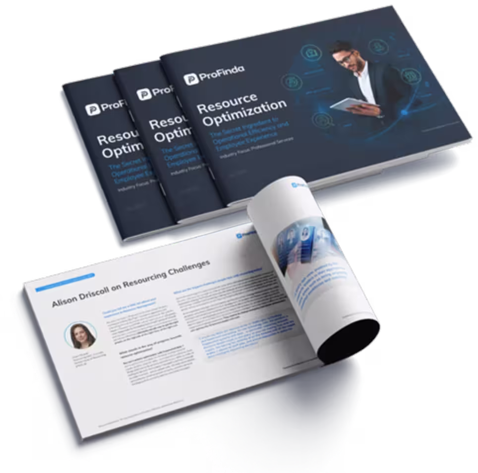 Professional services firms transforming resourcing
