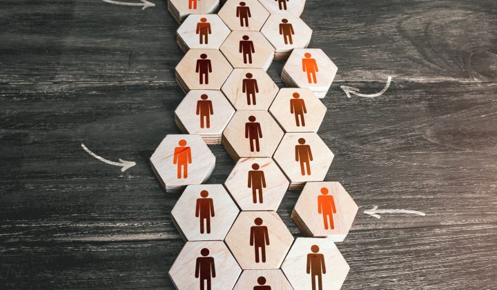 little tiles of people